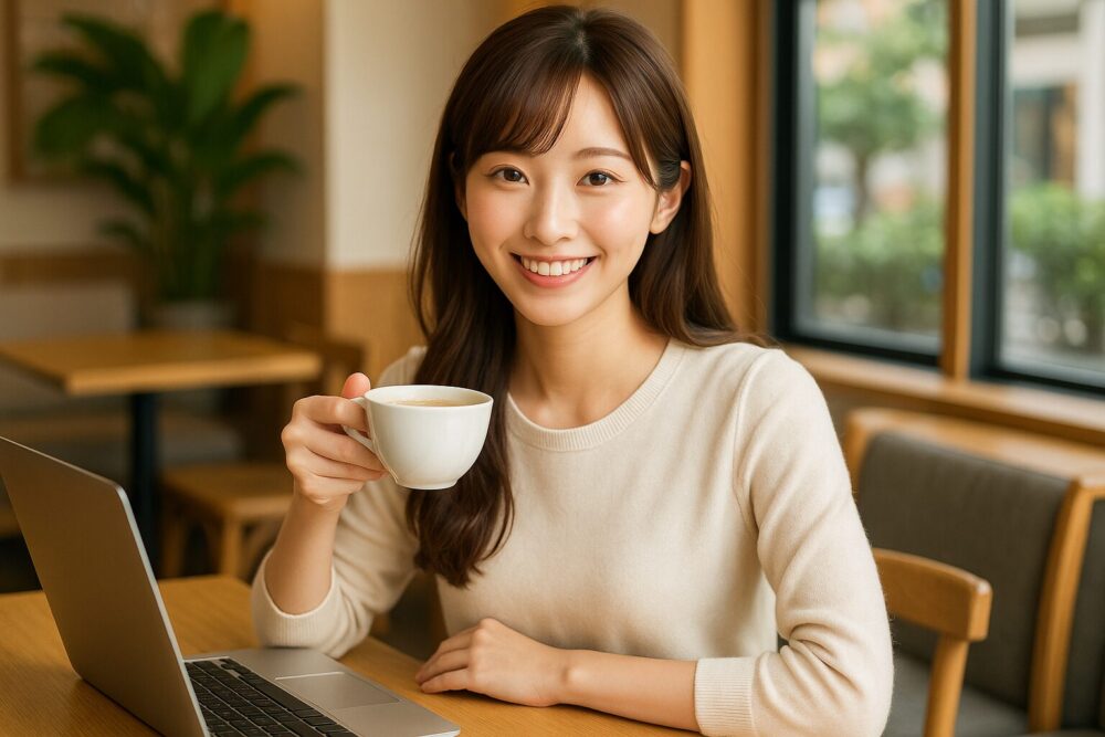 カフェでお茶を飲みながら、どこが高かったか?どこなら売却して良いか思案