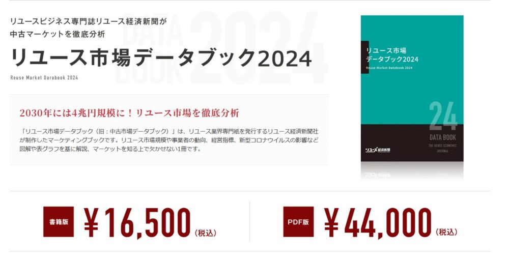 リユース市場データブック2023年度版