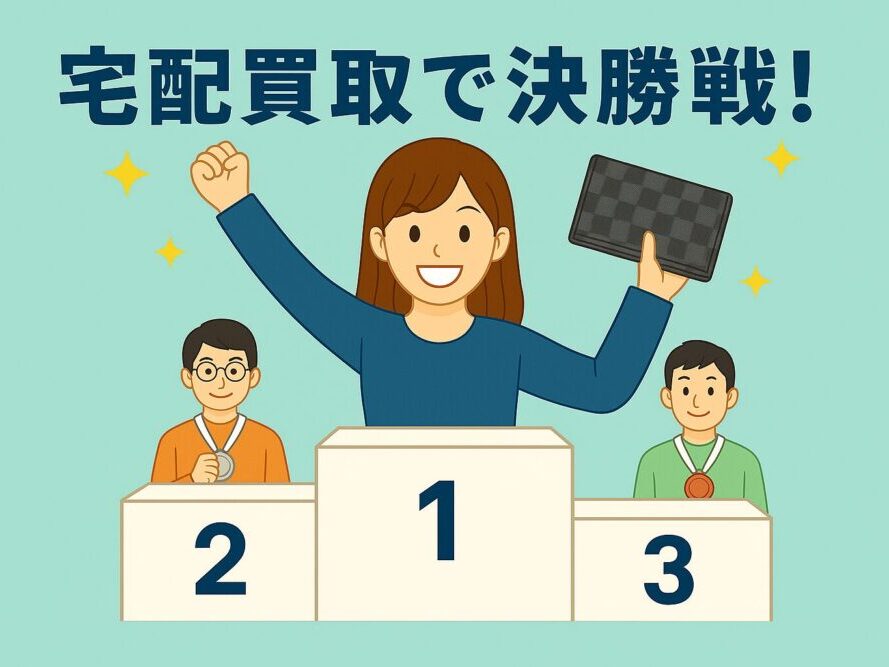 ノーブランドバッグの買取、宅配買取で決勝戦