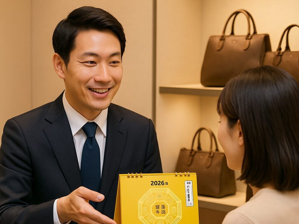 金運カレンダーを最後のご提案として利用する