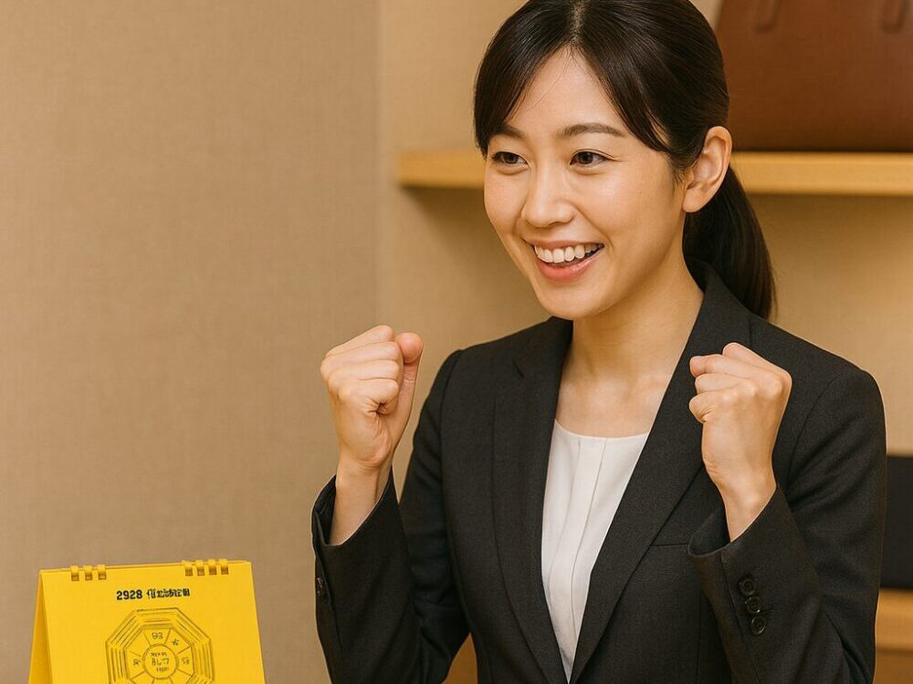 金運カレンダーを見てモチベーションが上がる