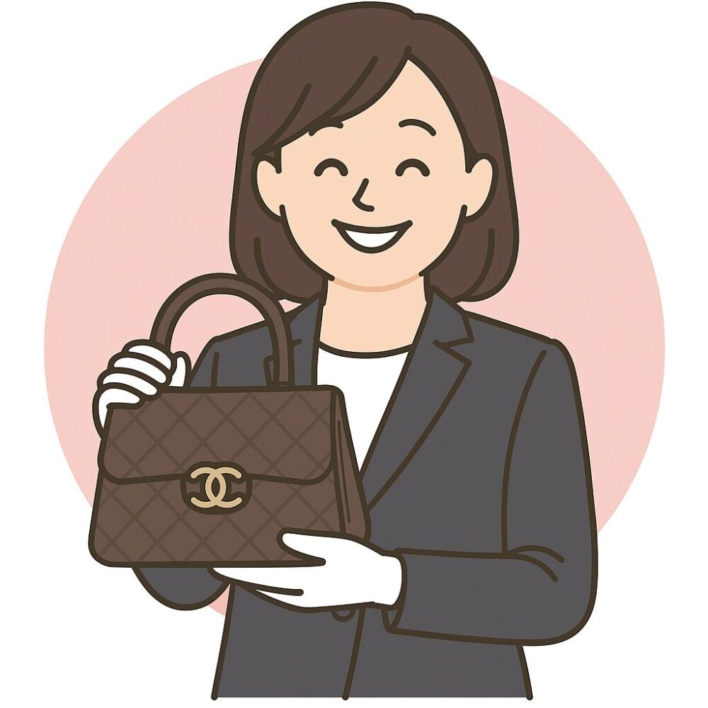ある買取業者の<br>鑑定士さん